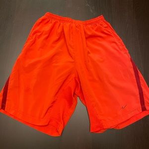 Nike shorts. Liner cut out. Size small.